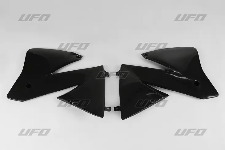 UFO Kylvingar KTM125-380EXC 2T,400-525 4T Svart 001 - Motocross kylarvingar - 650-3066-001 - 1