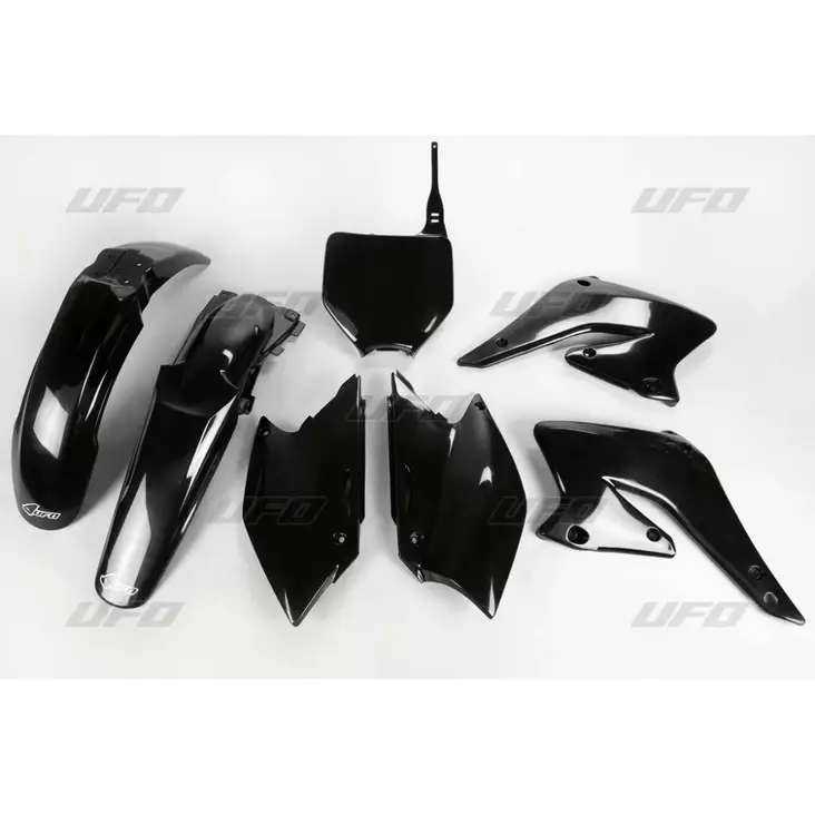 UFO Plastkit 5-delar Svart RMZ250 04-06 - Motocross plastsats - 650-K403-001 - 1
