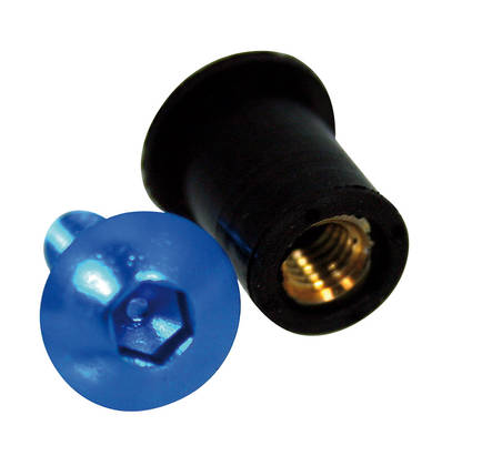 KIT DE VISSERIE DE CARENAGE BLEU - MC Utrustningar - IN412 - 1