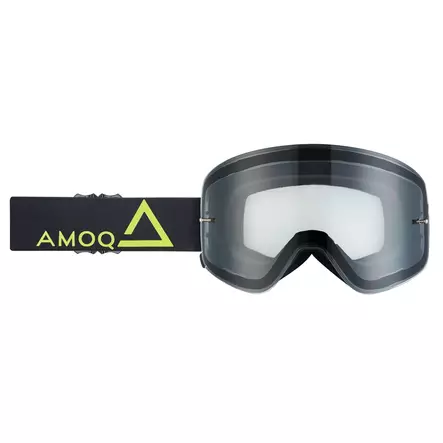 AMOQ Vision Magnetic Crossglasögon Black-HiVis - Clear - Crossglasögon - 645-22230304-2 - 1