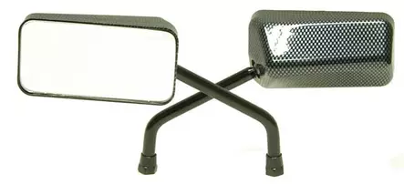 Hyper F1 Backspegel Mini Par Svart (M10) - MC Speglar - 30-3082 - 1