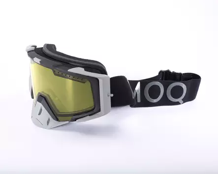 AMOQ Aster skoterglasögon, svart/grå - gul - Skoterglasögon - 645-22130409-2 - 2