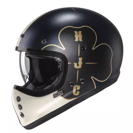 Motorcykelhjälm HJC V60 Ofera MC5SF, svart/vit - MC integralhjälmar - 630-22082 - 1