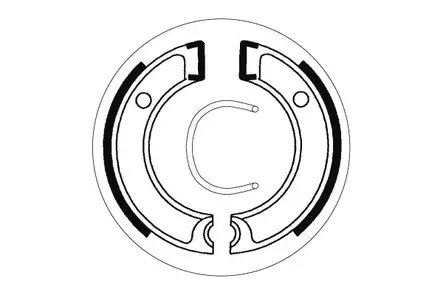 SBS Bromssko 2112 - MC Bromsskor - 23-2112 - 1