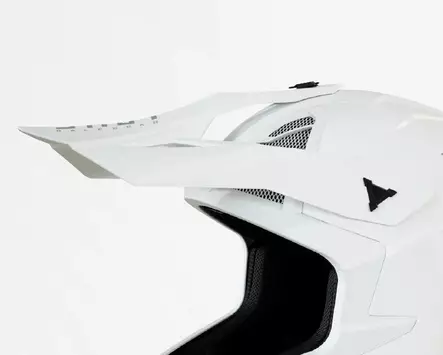 SHOT Skärm Lite Solid Vit Glossy 2.0 - Hjälm reservdelar - 610-9-2200-02 - 1