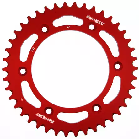 Supersprox Alu Rear sprocket HO CR/CRF Red 50 - MC Bakdrev - 27-3-210-50-2 - 2