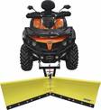 Frammonterat V-plogsats Iron Baltic G2 150cm - ATV Plogpaket - IBpaketti2 - 2