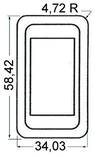 Strömbrytarehållare för en avbrytare - Brytare - M14-197-22 - 1