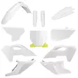 Polisport MX komplett plastkit TC/FC 23-24, Vit - Motocross plastsats - 178-91102 - 1