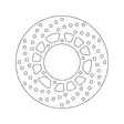 Brembo Bromsskiva Serie Oro - MC Bromsskivor - 232-68B40742 - 1