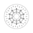 Brembo Bromsskiva Serie Oro - MC Bromsskivor - 232-68B407D2 - 1