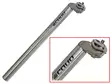 Sadelstolpe CAVO 29,2x400mm, silver, alu, inkl.klamma - Sadelstolpar - 42-6292 - 1