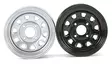 ITP Stålfälg Delta svart 12x7 4/110 4+3 - ATV fälgar - 74-0812 - 1