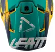 Leatt Skärm GPX 3.5 Guld/Teal M/XXL - Hjälm reservdelar - 683-193501-2 - 1