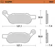 Moto-Master Bromsbelägg RoadPRO Sinter Bak 5707367741151 - MC Bromsbelägg - 235-412102 - 1