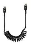 Optiline Usb-C to Usb-C 1M Recoile Cable - MC Mobil och tablet tillbehör - 295-2072 - 1