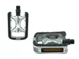 Pedal CAVO 1/2" hybrid, alu, silver - Flatpedaler - 47-152 - 1