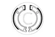 SBS Bromssko 2112 - MC Bromsskor - 23-2112 - 1