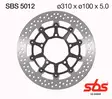 SBS Bromsskiva Standard - MC Bromsskivor - 230-5012 - 1