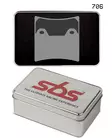 SBS Bromsklossats Dual Sinter 2 706DS-2 - MC Bromsbelägg - 23-706DS-2 - 1