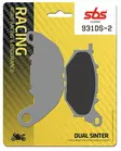 SBS Bromsklossats Dual Sinter 2 931DS-2 - MC Bromsbelägg - 23-931DS-2 - 1