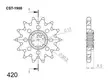 Supersprox Front Sprocket KTM SX65 98- z12 - MC Framdrev - 27-1-1900-12 - 1