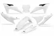 UFO Plastkit 5-delar KTM SX/SXF125-450 23- Vit 042 - Motocross plastsats - 650-K529-042 - 1