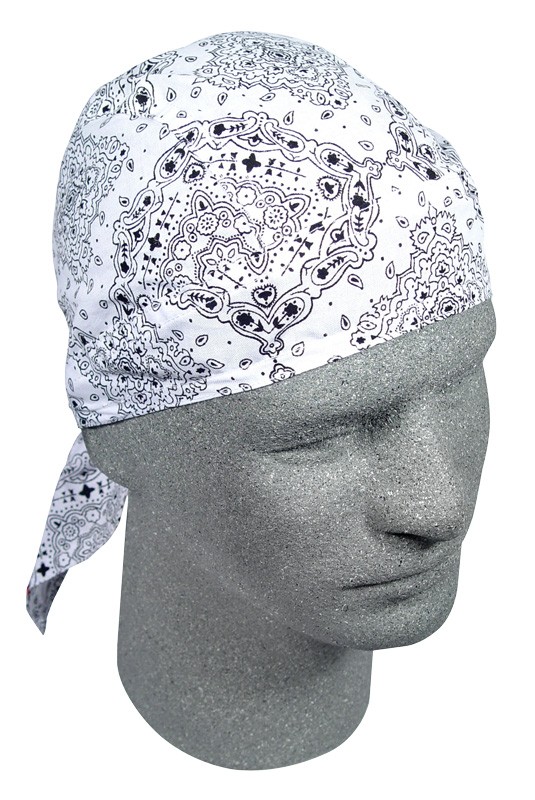 Flydanna White Paisley - Hjälmhuvor och balaclavas - Z102 - 1