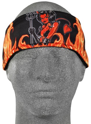 Zan Headgear headband Devil girl - Hjälmhuvor och balaclavas - HB002 - 1