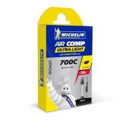 Michelin innerdäck Aircomp Ulight 18/25x622 Presta 40mm - Slangar - MICH400015916182 - 1