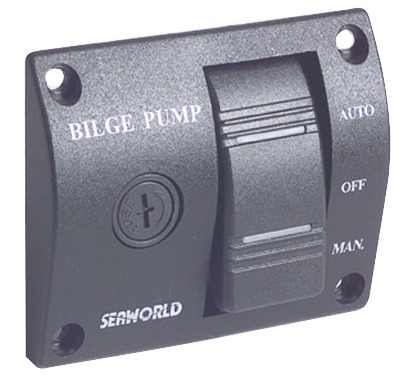 Bilge pump control panel 12v - Länspumpar - M16-606-12 - 1