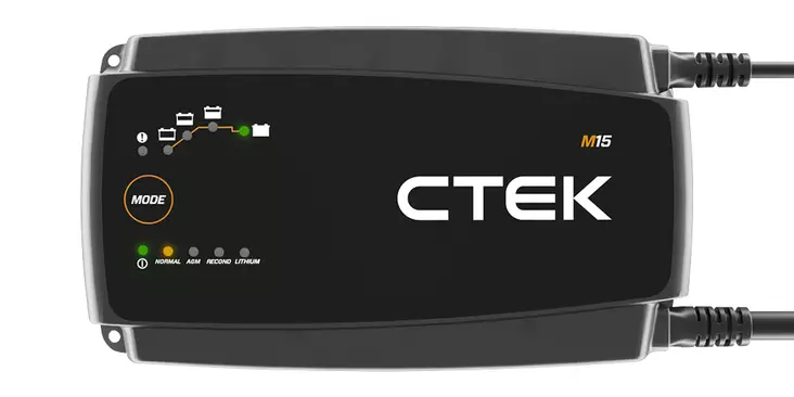 CTEK M15 EU-batteriladdare - Batteriladdare - 141-105-192 - 1