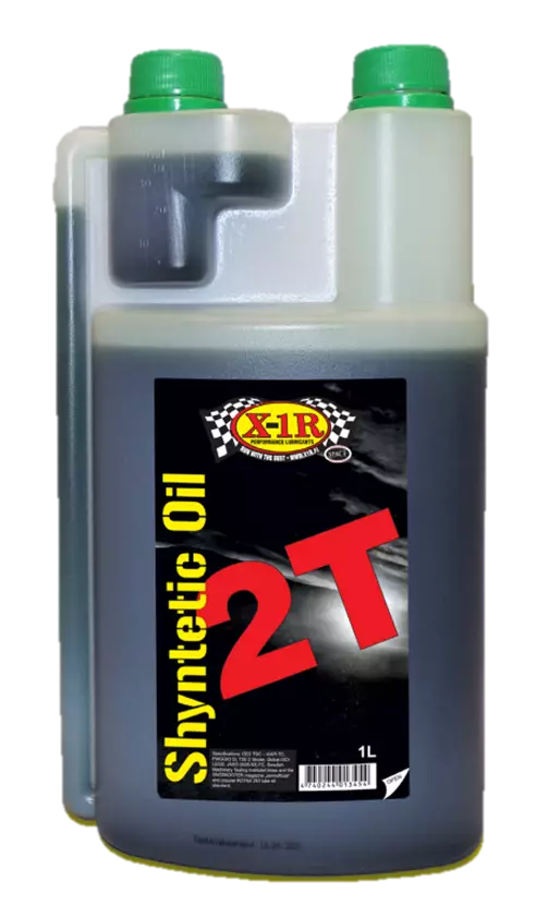 X-1R syntetisk 2-takts olja 1L - 2T Motoroljor - 553-9062 - 1