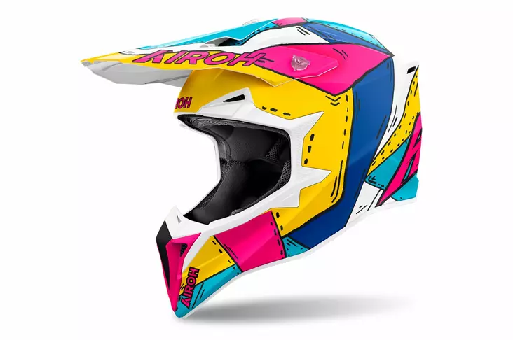 MC-hjälm Airoh Wraaap Paint, matt - Crosshjälmar - 57-25012 - 1