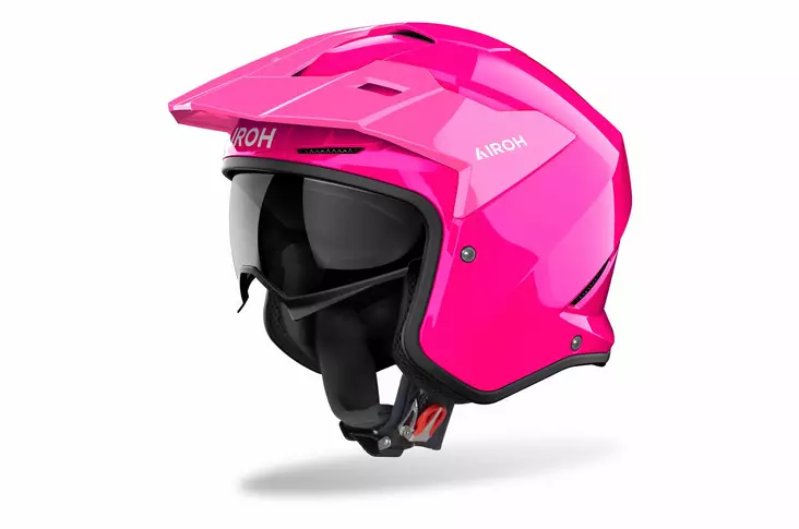Öppningshjälm Airoh Kombakt Color, blank rosa - MC öppningsbara och öppna hjälmar - 57-26082 - 1