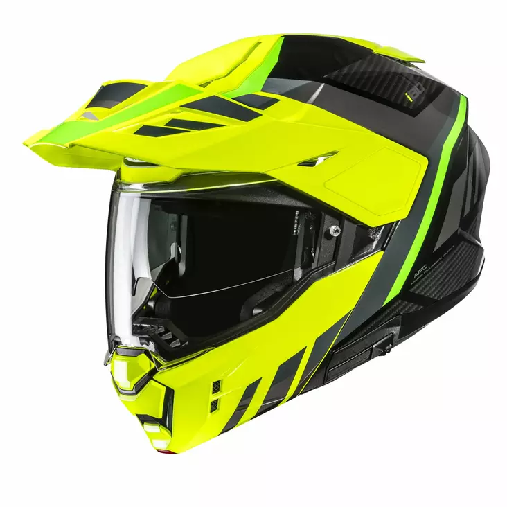 MC-hjälm HJC i80 Imes Fluo Gul/Svart - Adventure-hjälmar - 630-26042 - 1