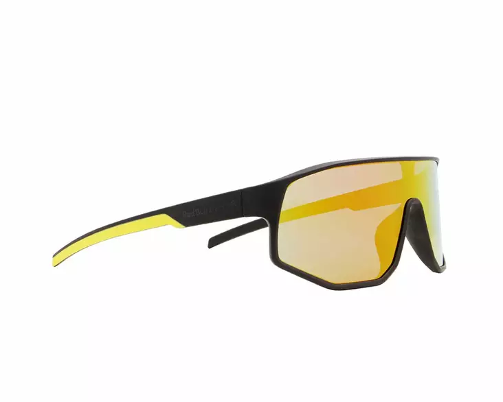 Spect Red Bull Dash solglasögon Soft Black-Yellow w blue-pink-yellow mirror lens - Solglasögon - 674-25002 - 1