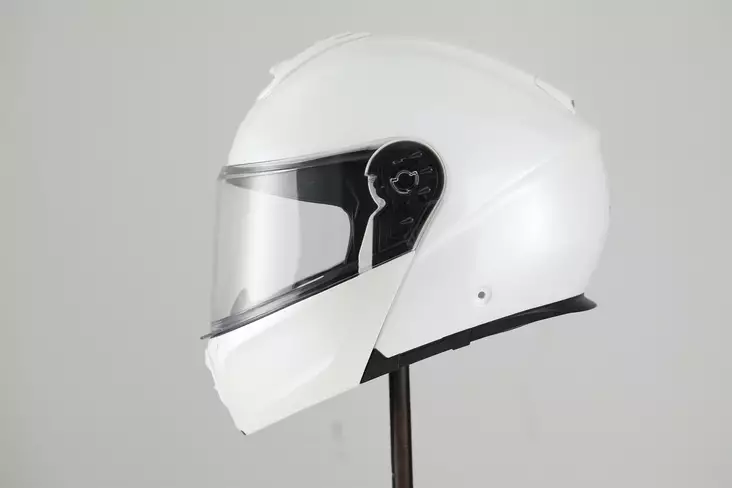 APEX Hjälm MT300 pärlvit - MC öppningsbara och öppna hjälmar - 700-25052 - 1