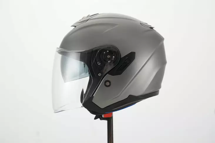 MC-hjälm APEX JT300, matt grå - MC öppningsbara och öppna hjälmar - 700-25082 - 1