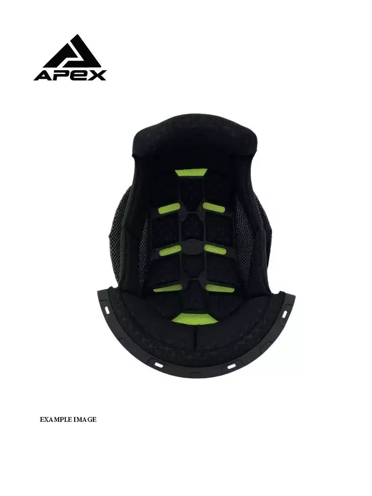 APEX MC500 Coolmax innerfoder - Hjälm reservdelar - 700-9925012 - 1