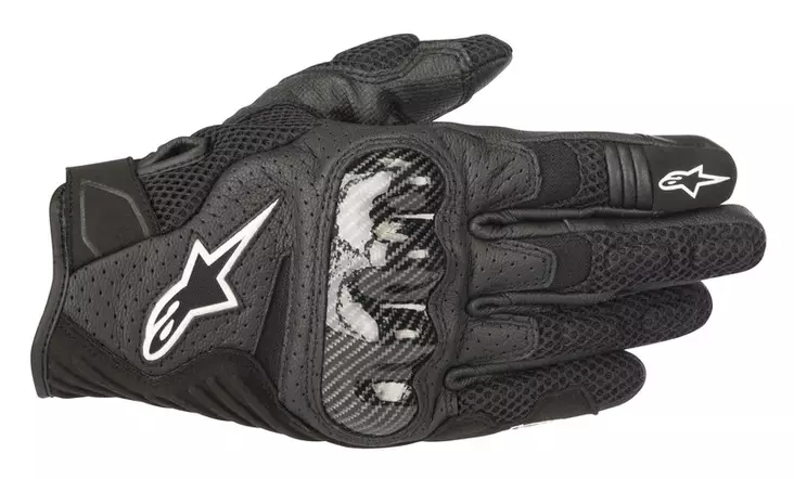MC handskar Alpinestars SMX-1 Air v2, svart - MC handskar - D238662 - 2
