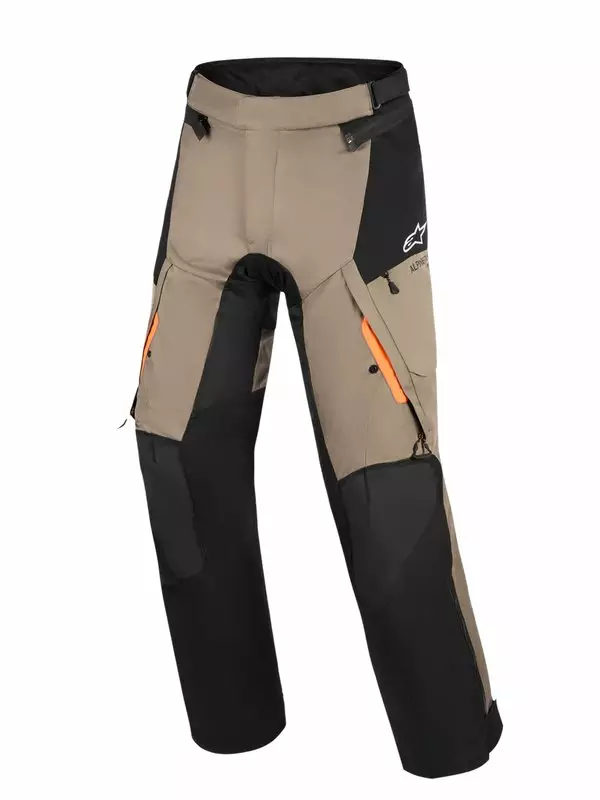 Alpinestars MC-byxor Andes v4 Drystar, brun/svart - MC byxor - D520472 - 1