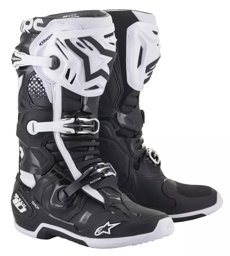 Alpinestars crosstövel Tech 10 svart/vit - Crosstövlar - D372382 - 1