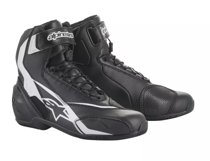 MC-Skor Alpinestars SP-1 V2, svart/vit - MC stövlar och skor - D238362 - 1