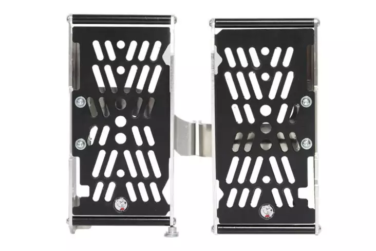 AXP Xtrem Radiator Guards Black Spacers Sherco 250/300 20-22 - Motocross kylarskydd - 397-AX1582 - 1