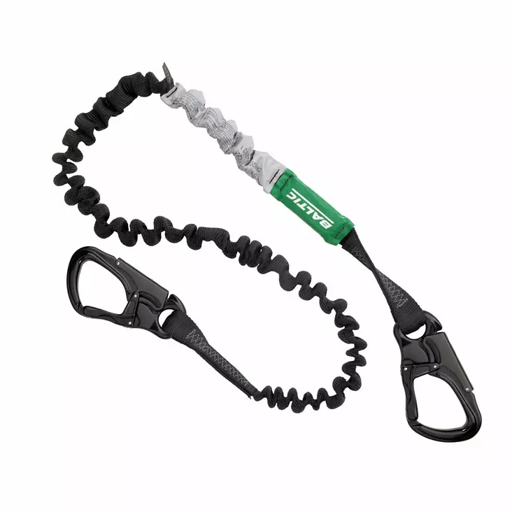 Baltic Supreme 2-kroks säkerhetslina elastisk 2m - Säkerhetsselar/linor - 128-4-0132 - 1