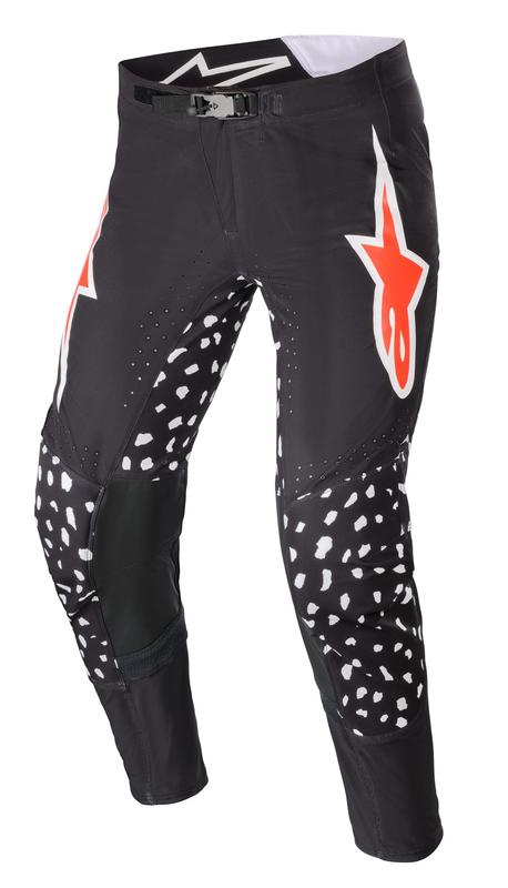 Alpinestars crossbyxa Supertech North Svart/Neon Röd - Crossbyxor - D437532 - 2