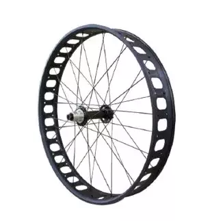 Framhjul ALEX Cherokee 80 26" FAT, 80-559, 15x150, aluminium, svart - Fälgar fram 26"/559 - 59312 - 1