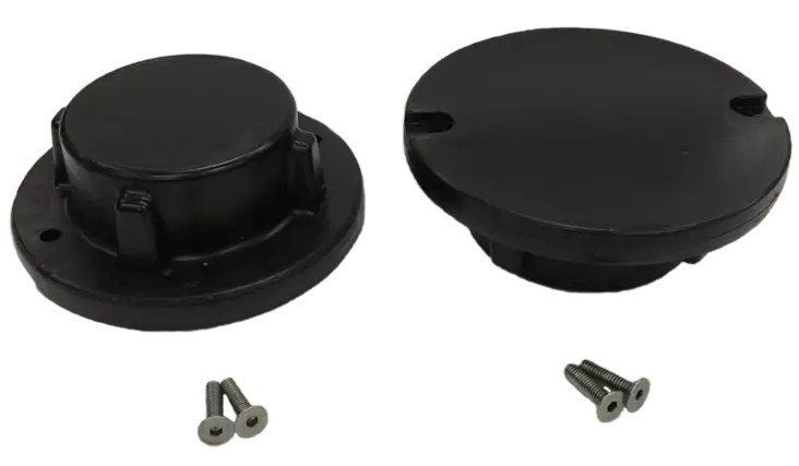 JetPort lock till förankringsrör hålen, svart (2st) - Vattenskoterbryggor - 116-03-14002 - 1