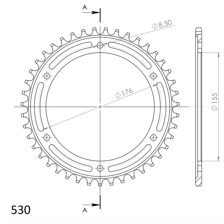 Supersprox / JT Rear sprocket 2011.42 - MC Bakdrev - 27-2-2011-42 - 1